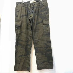 NWT J. Crew Women’s Camo Cargo Pants Size 10